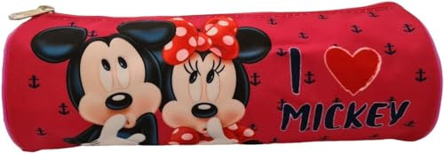 ILS I LOVE SHOPPING Portapenne Astuccio Borsellino Scuola e Asilo per Bambini 21x7x6cm (MINNIE MOUSE)