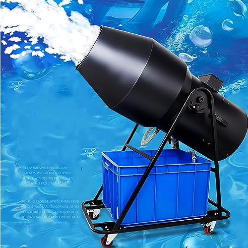 Schaummaschine, Bühnenschaum-Injektionsmaschine Mit Einstellbaren 3 Schaumfarben Und 40 L/min Wassermenge, Leistung 20 M²/min Und 6–8 M Sprühhöhe, Sicher Und Ungiftig, Für Partyparks