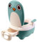 wuuhoo® Kinder Töpfchen Potty - Kinderklo mit herausnehmbarem Behälter, Babytöpfchen, Toilettentrainer für Babys und Kleinkinder ab 2 Jahren grün - Pingu