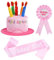 URAQT Geburtstagskrone Mädchen, Geburtstag Hüte aus Plüsch mit Kerzen, Geburtstagskrone Kinder Mädchen Jungen, Geburtstag Kinder Partyhüte für Geburtstagsdeko Kindergeburtstag Party Deko