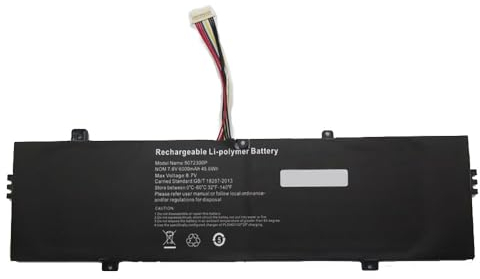 Ukkipower 10Pin 10line 4569127-2 5072300P Ersatz Akku Kompatibel mit Medion E15307 E15301 E15302 E15408 E14308 E15407 (7.6V, 6000MAH /45.6WH)