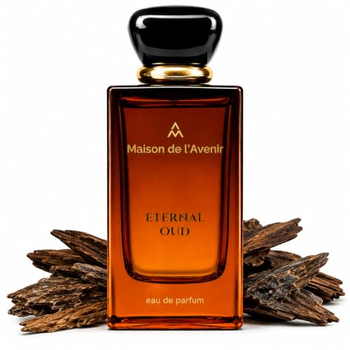 Maison de l'Avenir Eternal Oud | Cologne for Men | Made in Dubai | notes of Saffron, Rose and Oud | Long Lasting Oud Perfume | 100 ml | Perfume Gift
