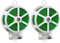 Filo da Giardino con Taglierina – 2 Rotoli da 50m Twist Tie per Piante, Filo Plastificato per Orto, Supporto Rami, Fiori, Cavi, Sacchetti – Verde