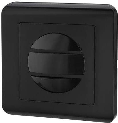 Unterputz Bewegungsmelder, LED geeignet, Black-Edition