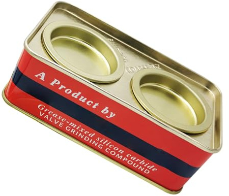 Klaisy High Performances Engine Valves Grinding Sand Pastes Fine And Coarse Double Use For Mechanics Auto Workshop Maintenance Synthetic Powder