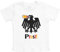 Baby Tshirt Prost Deutscher Adler mit Babyflasche EM 2024 Fußball Baby T-Shir Gr. 66-93 3-6 Monate / 66 Weiß