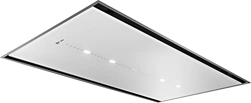 Neff I95CBS8W0 - Cappa aspirante N70 / 90 cm/scarico o ricircolo dell'aria/A/HomeConnect/funzione dimmer, colore: Bianco