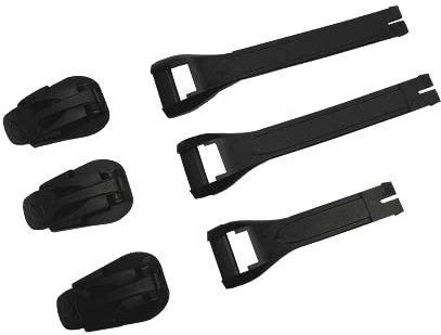 O'NEAL | Stivali moto | Motocross Enduro | Composto da fibbie in metallo con inserti in plastica e cinghie di fibbia | RSX Boot Full Buckle Strap Kit | Adulto | Nero