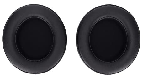 Headphone Parts Portable Headphone Ear Pads Leather Soft Replacement Headset Ear Cushions for Razer Kraken 7.1 V2 Pro Headphone Ear Pads Headphone Parts(black)