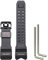 Harz-Armband kompatibel mit Casio GWG1000 Mudmaster Herren-Ersatzarmband, Edelstahlschlaufe, 48, Natürliches Harz