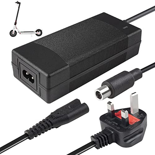 Electric Scooter Charger, XPJBKC 42V 2A Charger for Xiaomi M365, Scooter Battery Char-ger, Scoo-ter Charge Power Supply Adapter with LED Indicator for Xiaomi M365 Ninebot ES1 ES2 2S3 ES4