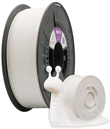 WINKLE ABS Filament 1.75mm Eisweiß, 250g Spule, 3D Drucker Filament, Hoch Temperaturbeständiges, 3D-Druckmaterialien, Hohe Festigkeit und Schlagfest, Technisches