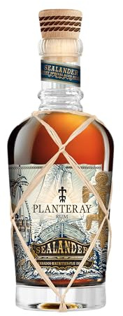 PLANTERAY RUM - (Ehemals Plantation) - Sealander - Herkunft: Barbados, Mauritius, Fidschi - Doppelreifung - 40% Vol - 70 cl