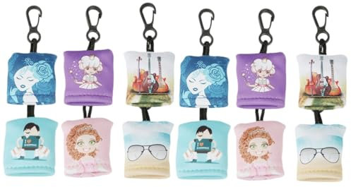 Healvian Brillenputztücher 12 Stück – Kompakte Linsenreinigungstücher Für Bildschirm Kamera-Objektive Und Display Reinigung Tragbar Für Unterwegs