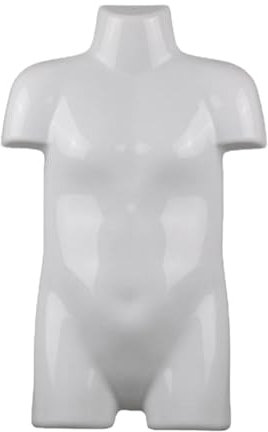 Fenteer Buste de Torse de Mannequin pour Enfants, pour Vêtements et Robes, Vente Au Détail