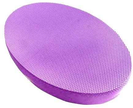 Balance Pad Yoga Kniekissen Balance Pad Pferd Balancegeräte Kniekissen Yoga Balance Pad Erwachsene Gleichgewichtskissen Pilates Zubehör(Purple)