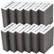 12 Pcs Sanding Sponges, Sanding Block with 6 Grits (60/80/100/120/180/220), Sanding Blocks for Walls, Wood, Metal and Accessories Hand Sanding