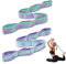 2 Stück 8 Schlaufen Resistance Bands,Yoga Gurt,Für Effektives Stretching Und Yoga-Training,Fitnessband,Dehnungsband Und Gymnastikband In Einem,Ideal Für Yoga-Enthusiasten Und Sportler