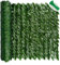 Bdit accessori Siepe Finta da Giardino con Foglie di Lauro, Frangivista per Balcone e Recinzione Esterna, 1 x 3 Metri, Include 30 Fascetti Verdi