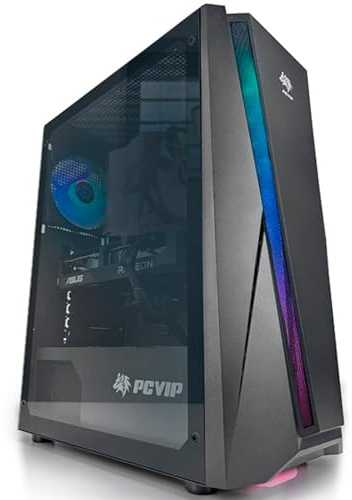 PCVIP Hitter I/AMD Am5 Ryzen 5 7600X / 32GB RAM DDR5 / 1TB SSD/RTX 5060TI 8GB GDDR7 / Windows 11 Pro