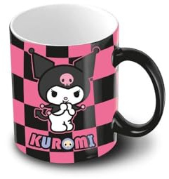 Hello Kitty Kuromi Chess-Tazza, Nero