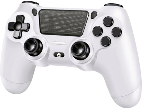 BJXOZ Wireless Controller für PS4 Controller, mit USB-C-Anschluss
