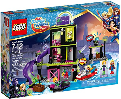 LEGO UK 41238 Lena Luthor Krypto mite Factory Construction Toy
