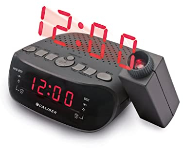 Caliber HCG201 Radio Réveil Gris