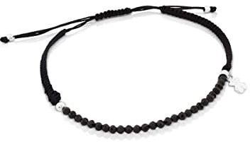 TOUS Pulsera de Espinelas para Mujer con Motivo en Plata de Primera Ley, Delicado y Elegante, Colección Color