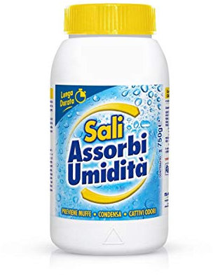 RICARICA SALI ASSORBIUMIDITA' UNIVERSALI 750 GR UMIDITA' MANGIAUMIDITA'