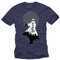 Cadeau Geek Homme - Anime Comic Tee Shirt - Gadget Manga Bleu M