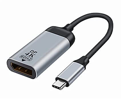 xiwai Adaptador de cable USB-C tipo C a Displayport DP 4K 2K 60Hz para tablet, teléfono y portátil