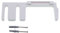Wandhalterung kompatibel mit/Ersatzteil für Krups SS-192930 F608, F609, 3Mix7000, 3Mix7006 Handmixer