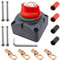 Ampper Battery Switch, 12-48 V Battery Power Cut Master Switch Disconnect Isolator with Lugs for Car, Vehicle, RV and Boat (On/Off Kit)