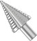 flintronic Broca Escalonada, Broca Cónica HSS Titanio(5~35mm), Acero de Alta Velocidad, para Taladrar con Destornillador en Acero, Madera, Plástico, Latón, Aluminio, PVC