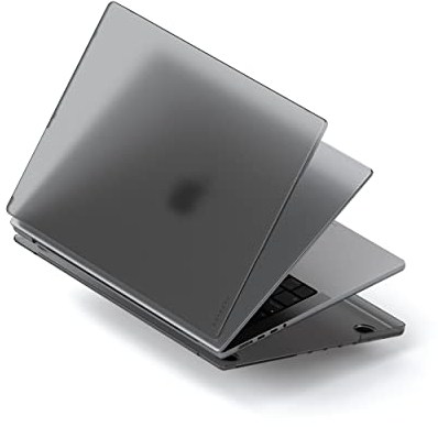 Satechi Eco Hardshell Case per MacBook Pro 14 (M1 2021, M2/M3 2023, M4 2024), Sottile, Leggera, Compatibile Hub, Scura