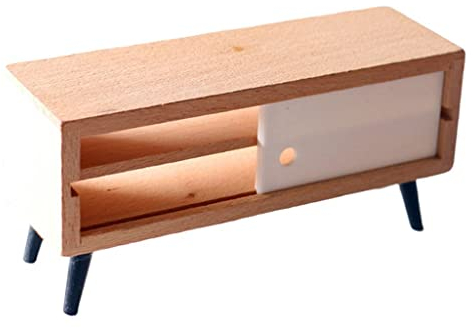Puppenhaus TV/TV-Ständer 1:12 1:6 TV-Schrank
