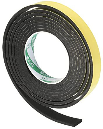 M METERXITY Simple-Face EVA Mousse Ruban Adhésif - Éponge Adhésif Appliquer à Extérieur, Jardin (20mmx4mmx3m, Jaune)