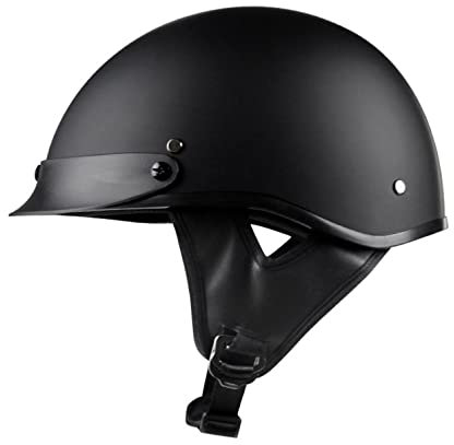 Casco Demi Jet Vintage Mezzo Casco Moto per Moto Scooter Casco Scodella ECE Omologato Adult Cruiser Chopper Mezzo Casco, per Donna Uomo B,L