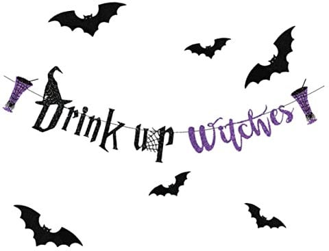FELTECHELECTR 1 Satz Halloween-Latte-Art Halloween-Foto-Requisiten Halloween Dekoratives Banner Halloween-Fledermaus-Banner Halloween-Party-kulisse Spukhausdekoration Partybedarf Haushalt Papier