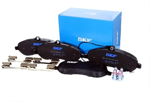 SKF Scheibenbremse Bremsbelag mit Zubehör VKBP 80048 E-4er Set - Position Vorderachse Höhe 78 mm Länge 171 mm Breite 131 mm Dicke 18 mm OE Qualität