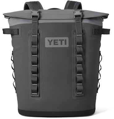 YETI Hopper M20 Backpack Soft Sided Cooler with MagShield Access, Charcoal