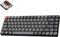 Keychron K3 Max QMK/VIA Kabellose Mechanische Tastatur, 75% Layout programmierbar, Weiße LED, Gateron Brown Switch, Aluminium-Rahmen Bluetooth/USB-C Gaming-Tastatur für Mac Windows Linux