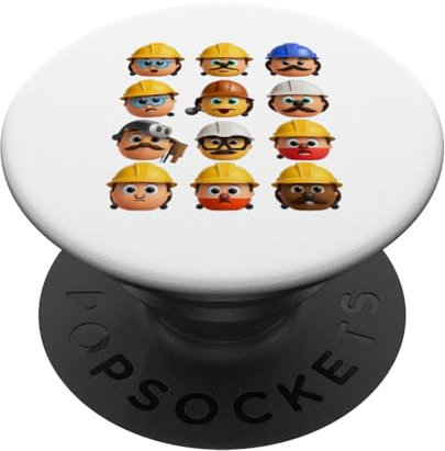 Bauarbeiter Bauunternehmer Architekt Arbeiter Bau PopSockets mit austauschbarem PopGrip