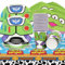 Doyomtoy Toy Decoración para Fiesta,61Piezas Vajilla Temática de Animación,Vajilla para fiestas de Cumpleaños,Manteles,Platos,Tazas,Servilletas,Decoración Cumpleaños para Niños - 20 invitados