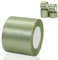 Ruban Satin Vert Sauge Gros 75mm23m Polyester Ruban SatinRuban Cadeau EmballageRuban Noel Ruban Tissu pour CoutureNœudsArtisanatBouquetDécoration de MariageVoituresAnniversaireGâteau
