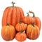 Herbst_-kürbis_Dekoration, 7 Stück Kürbisse zum Dekorieren, große orangefarbene künstliche kürbis_Herbstdekorationen, künstliche künstliche Kürbisse, Schaumkürbisse für Herbst_ Halloween Dekorationen