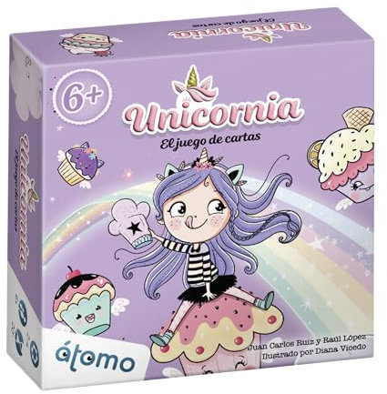 Atomo Games UNICORNIA. EL Juego DE Cartas