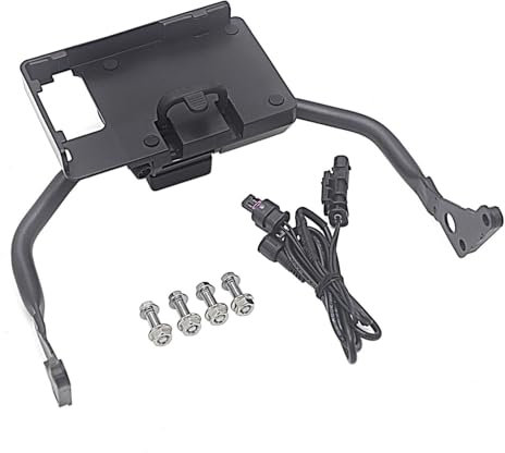 Ciloc GPS-Navigationshalterung Für B&MW Für R1250GS Für R1200GS Für ADV Motorrad Drahtlose Ladegerät Handy Halter Stehen USB Navigation Halterung(C)