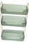 Estante organizador de esquina de acero inoxidable de 3 niveles para fregadero de cocina y encimera de baño con estante de maquillaje, soporte para esponja, estante de cosméticos, almacenamiento de